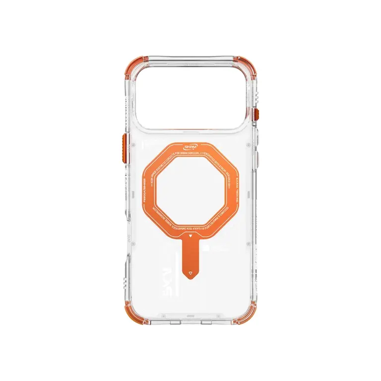 Skinarma Magma Magsafe Case For Iphone 17 Pro Max - Orange-0