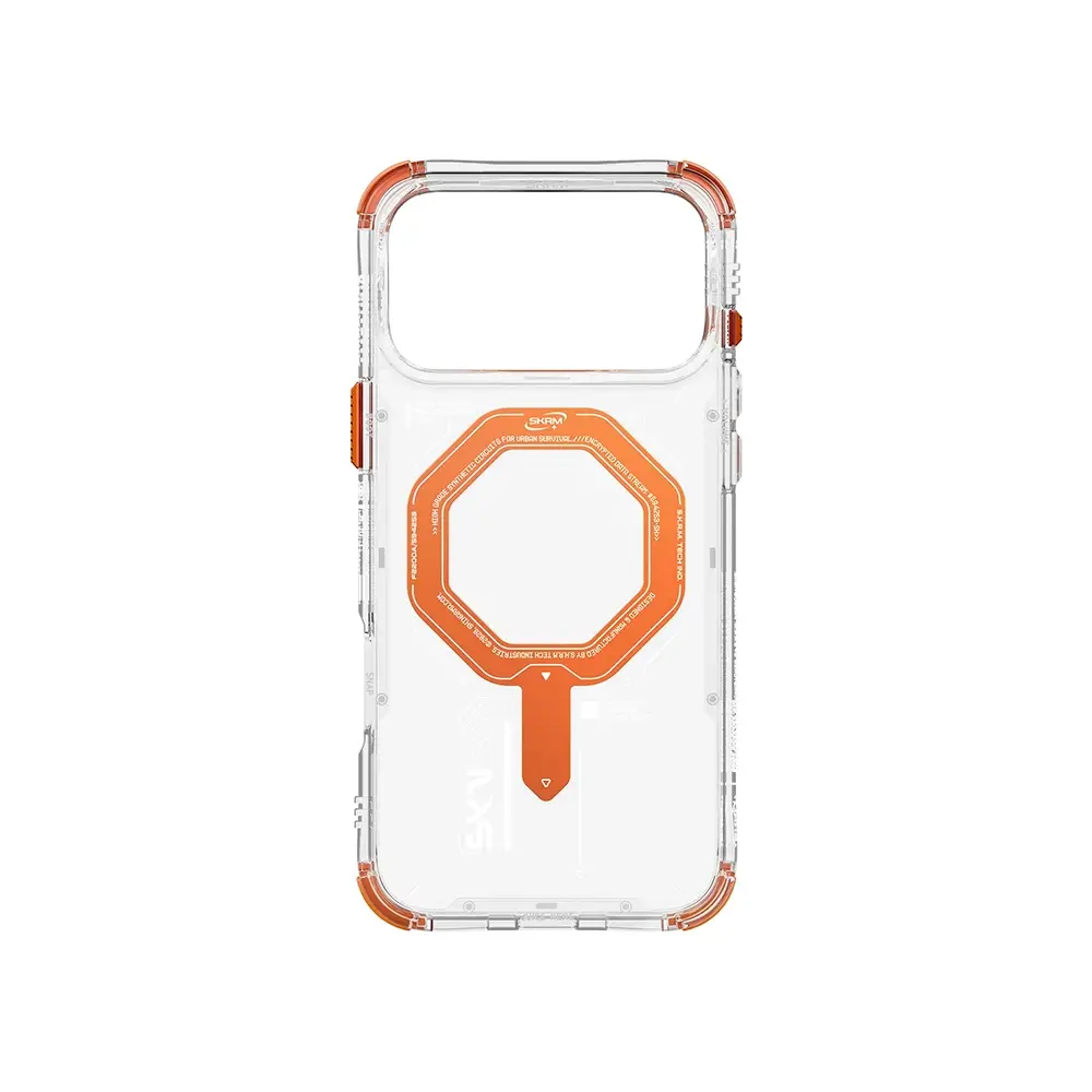 Skinarma Magma Magsafe Case For Iphone 17 Pro Max - Orange-0