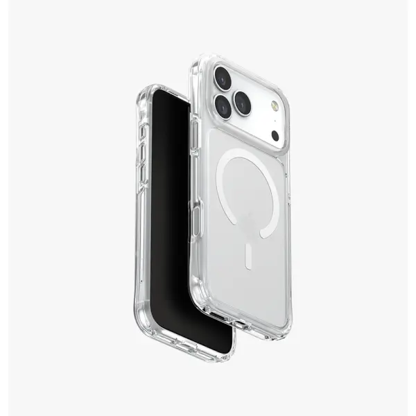 Uniq Hybrid Lifepro Xtreme Magsafe Case For Iphone 17 Pro Max - Frost Clear/white-0