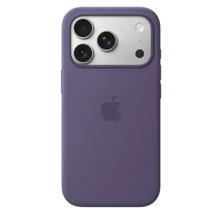 Apple iPhone 17 Pro Silicone Case with MagSafe – Purple Fog-0
