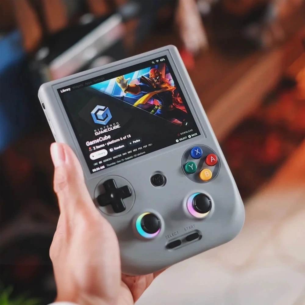 RG406V Retro Handheld Game Console 128 GB – Gray-0 RG406V Retro Handheld Game Console 128 GB – Gray-0