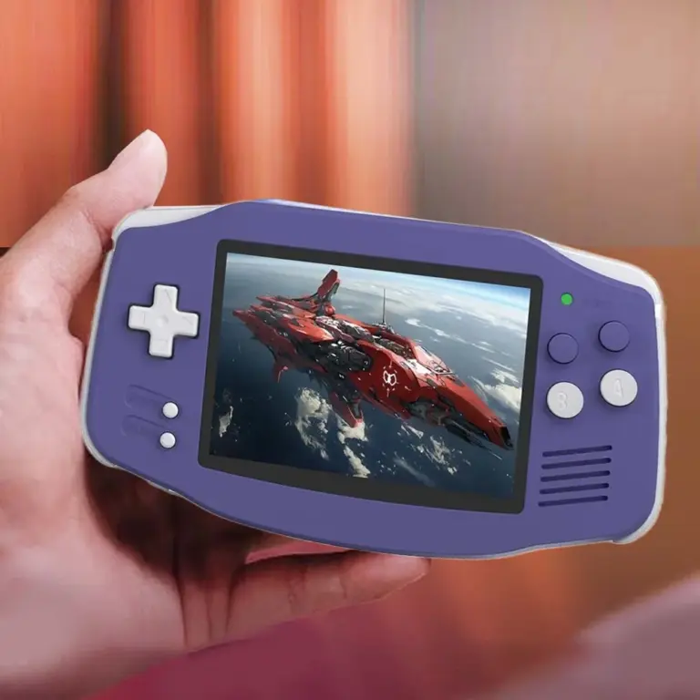 RG34XX Retro Handheld Game Console 64GB – Purple-0