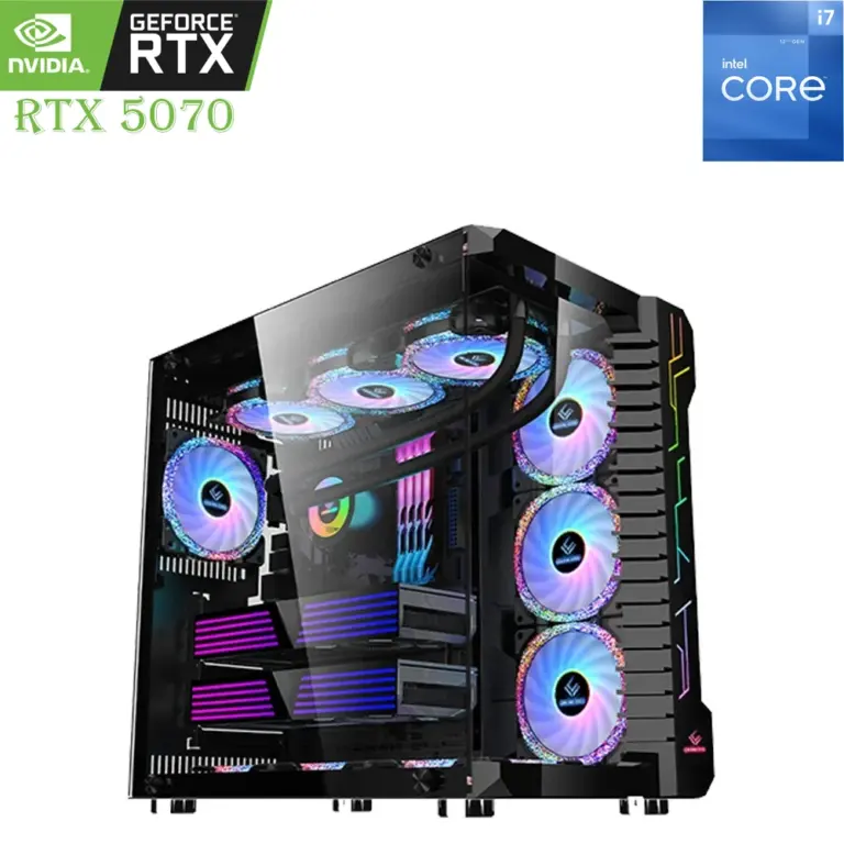 GAMING PC LOVINGCOOL – Intel Core i7 12th Gen | RTX 5070 12GB | 1TB SSD | 16GB RAM-0