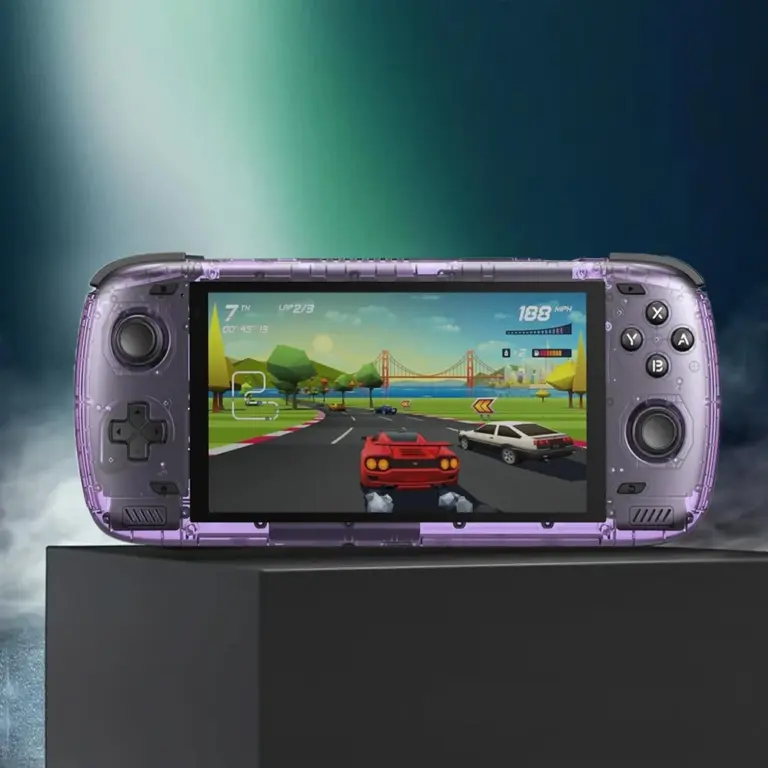 AYN Odin 2 – 6" Android Gaming Handheld 16+512GB - Clear Purple-0
