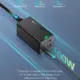 محول طاقة رافباور بايونير، 120W، 4 منافذ، RP-PC146 - أسود-0
