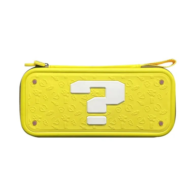 Silicone Carry Case for Nintendo Switch 2 Mario Yellow (PP Bag)-0