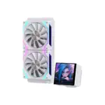 Lovingcool Magnetic Screen Dp-240-1 Liquid Cooler - White-0