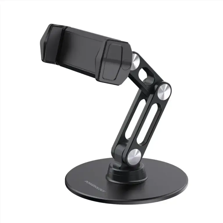 Powerology Multi-Angle Phone Stand - Black-0