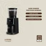 Lepresso Conical Burr Grinder - Black-146640