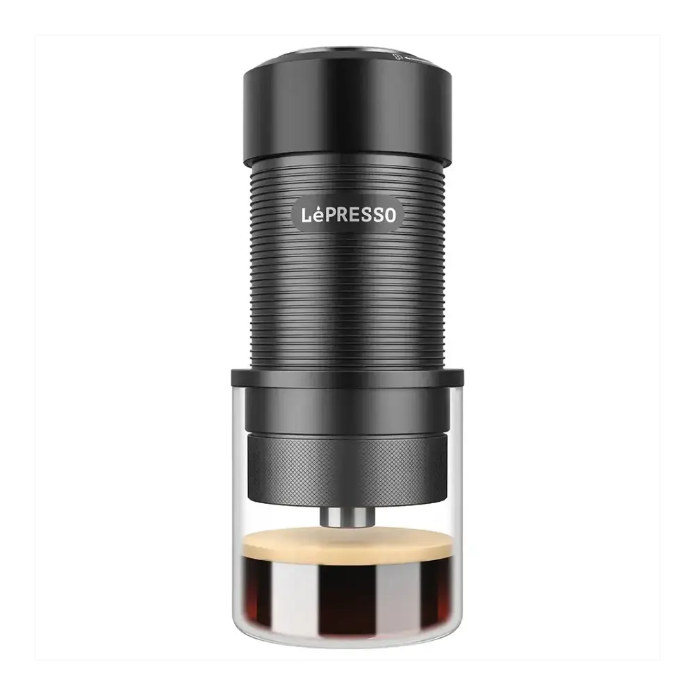 Lepresso Hand Press Espresso Maker - Black-0