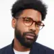 Barner Le Marais Glossy Glasses - Intense Rust-0