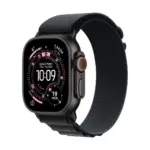 Apple Watch Ultra 3 GPS + Cellular 49mm Black Titanium Case with Black Alpine Loop - Large-0
