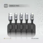 Levelo Livia Detachable Magnetic Cable Management - Black-149266