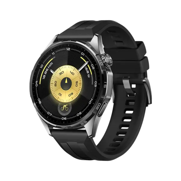 HUAWEI WATCH GT 6 46mm Black Fluoroelastomer Strap-0