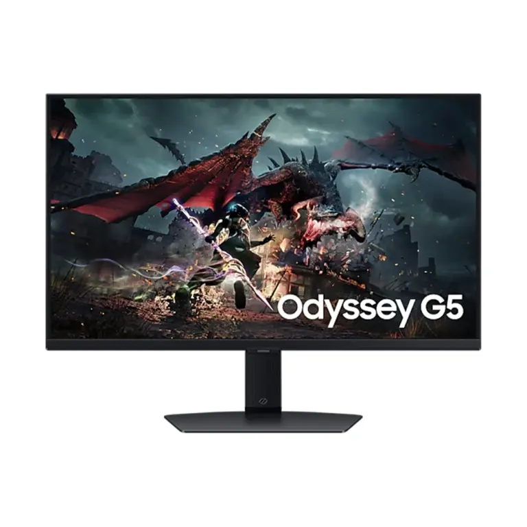 Samsung 27" Odyssey G5 G50D QHD 180Hz Gaming Monitor - Black-0