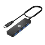 Yuanshan Usb-c To 4-port Usb Hub - Black-0
