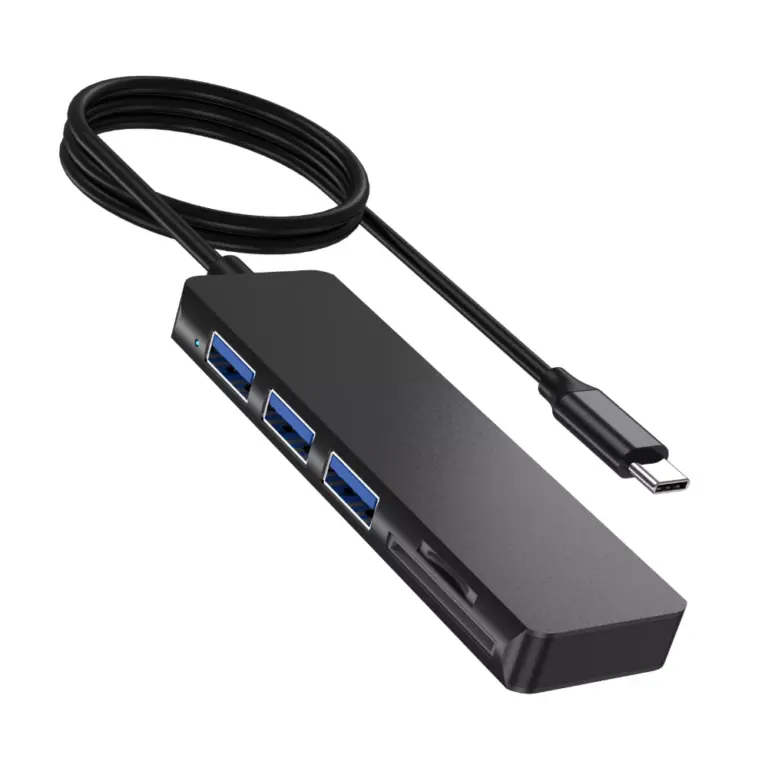 Yuanshan USB C Hub 5-in-1 Multiport Adapter-0