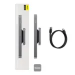 Baseus Magnetic LED Bedside Lamp Under Cabinet Lamp for Home Kitchen Room Gray - Image 3