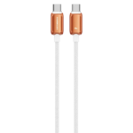 كابل USB-C بقوة 60 واط من سلسلة زينكو من باورولوجي - برتقالي