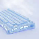 ⁦لوحة مفاتيح ميكانيكية لاسلكية للألعاب جرافاستار ميركوري K1 75% إصدار خاص - أزرق جليدي⁩ - الصورة ⁦5⁩