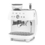 Smeg Espresso Coffee Machine With Built-in Grinder - White - Image 2