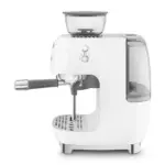 Smeg Espresso Coffee Machine With Built-in Grinder - White - Image 4