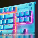 SteelSeries Apex 3 TKL RGB Gaming Keyboard - Aqua (US Layout) - Image 4