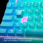 SteelSeries Apex 3 TKL RGB Gaming Keyboard - Aqua (US Layout) - Image 5