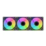 Sharx Infinity 3-in-1 Pack With Remote ARGB Fan - Black