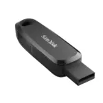 ⁦سانديسك فون درايف نوع - C/نوع A - 64GB (أسود)⁩ - الصورة ⁦2⁩