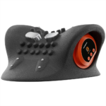 Porodo Lifestyle Tri-mode Heated Cervical Pillow Massager With Wave Heat & Vibration - Black - Image 2