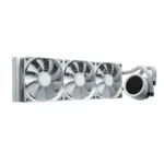 AEROCOOL Abyss L360R Digi Liquid Cooler - White - Image 2