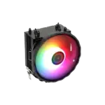 AEROCOOL RAVE 4 ARGB CPU Air Cooler - Black - Image 2