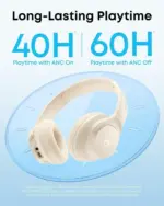 Anker Soundcore Q20i Hybrid Active Noise Cancelling Headphones - White - Image 4