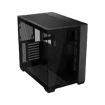 ⁦علبة حاسوب منتصفة A32 PLUS ARGB من أسس - أسود⁩ - الصورة ⁦2⁩