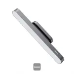 مصباح بيزس مغناطيسي LED للطاولة وتحت الخزانة للمنزل والمطبخ والغرفة - رمادي