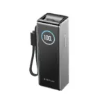 EcoFlow RAPID Power Bank (25,000mAh, 170W, 100W Built-In and Retractable Cables) - Silver