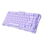 GravaStar Mercury V75 75% Hall Effect Magnetic Switch Gaming Keyboard - Lavender Purple - Image 2