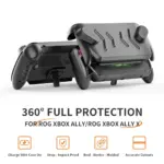 JYS Protective TPU case with Front Cover for ROG XBOX Ally&Ally X - Black - Image 4
