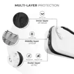 ⁦حقيبة سفر جي واي إس لجهاز آر أو جي إكس بوكس ألي/ألي إكس - أسود⁩ - الصورة ⁦3⁩