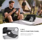 ⁦حقيبة سفر جي واي إس لجهاز آر أو جي إكس بوكس ألي/ألي إكس - أسود⁩ - الصورة ⁦5⁩