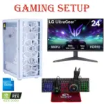 Lovingcool Intel Core I5 - 13th Gen Rtx 5050 8gb, 1tb Ssd, 16gb Ram Gaming Pc With Gaming Monitor And Gaming Kit Bundle