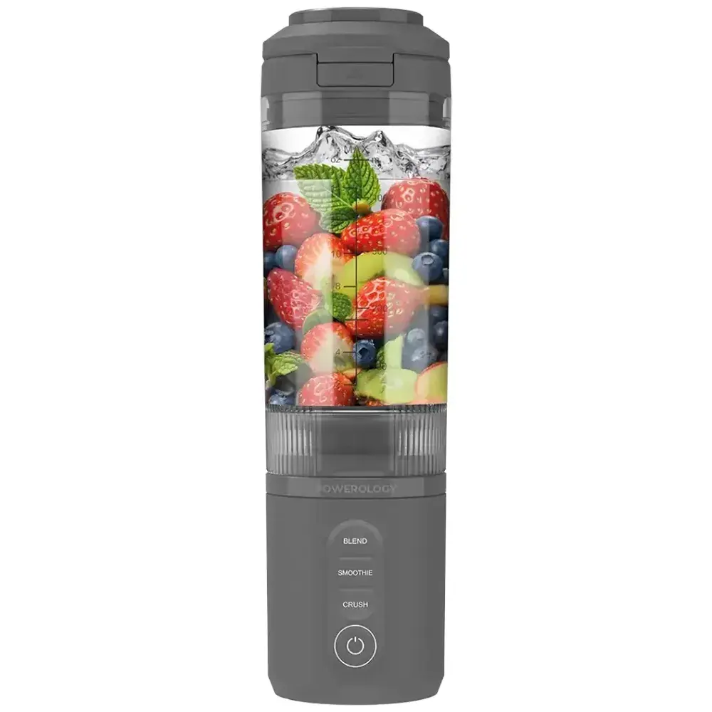 powerology magblend portable blender gray large