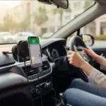 Powerology Nexar Smart Car Charger - Black - Image 3