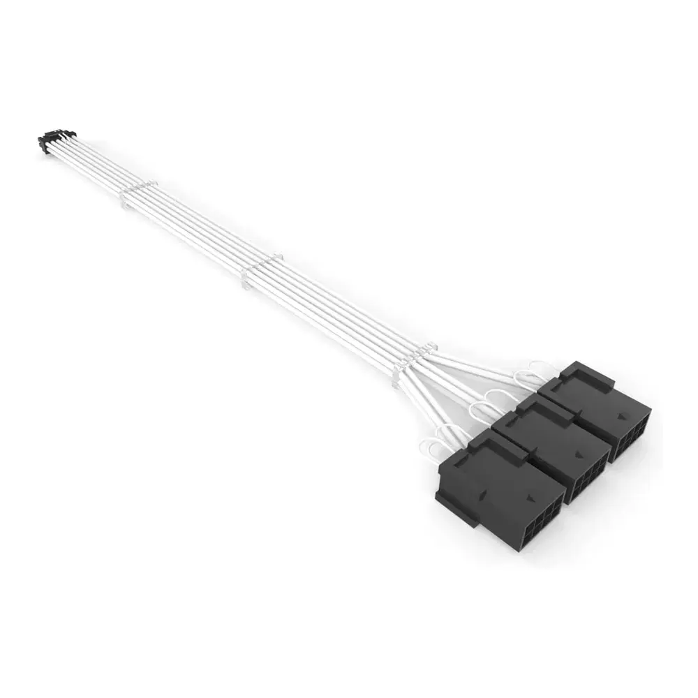 sirlyr 16pin to 3 8 6 2 pin pcie gpu cables sleeved psu extension cable mini 12 4 pin connector graphics card power supply rtx 3090ti 16awg large