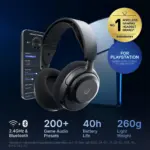 SteelSeries Arctis Nova 3P Wireless Gaming Headset for PlayStation - Aqua - Image 4