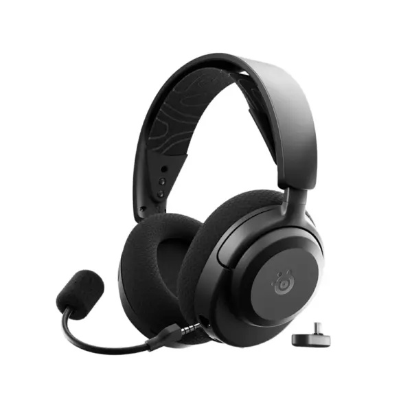 سماعة رأس ألعاب لاسلكية SteelSeries Arctis Nova 3P لـ PlayStation - أسود