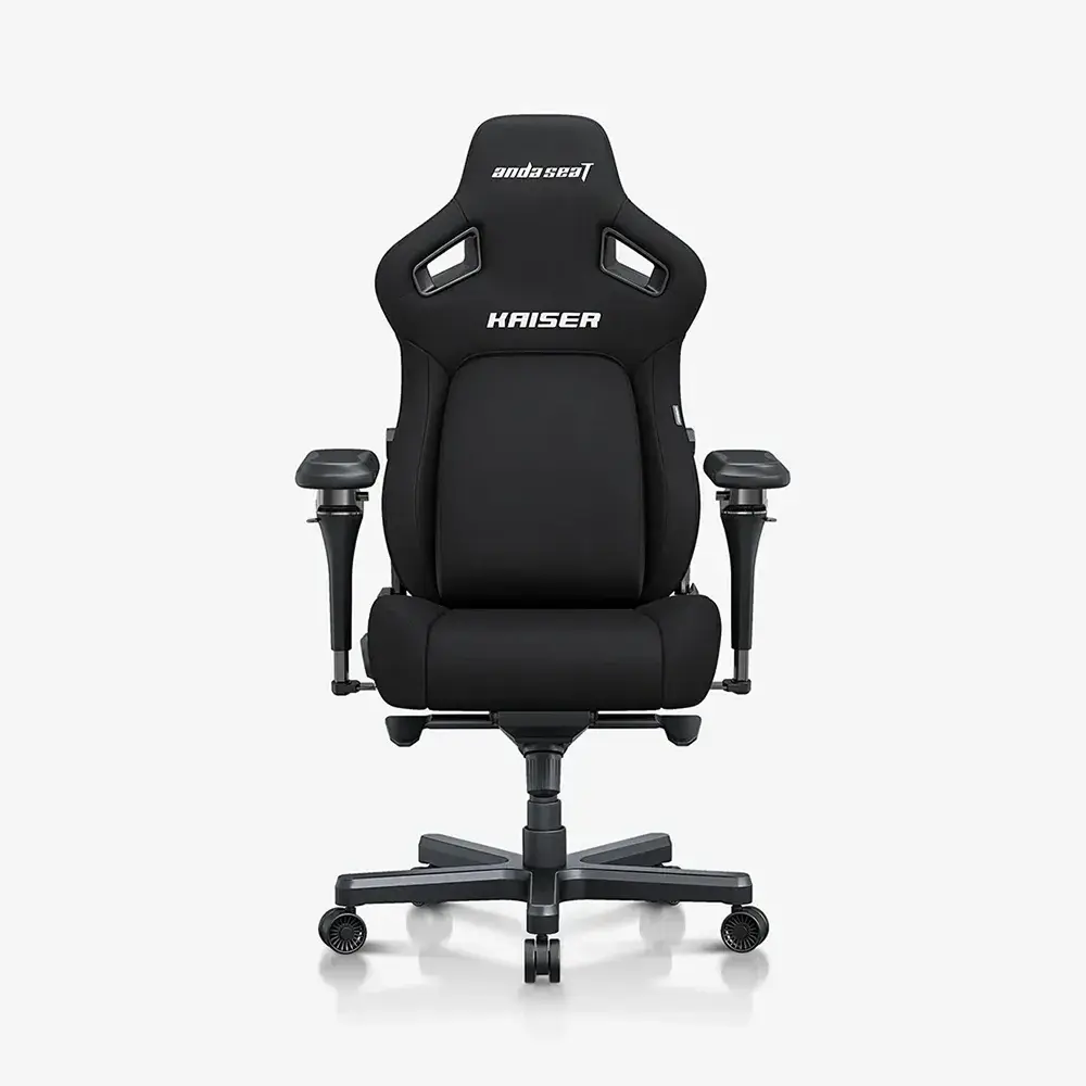andaseat kaiser 4 xl gaming chair fabric carbon black large