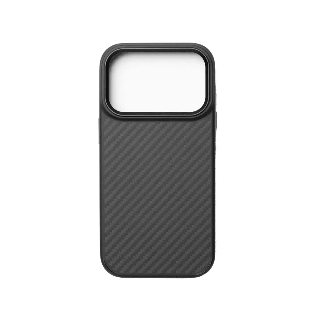 eltoro magsafe 3d carbon case for iphone 17 pro max black large