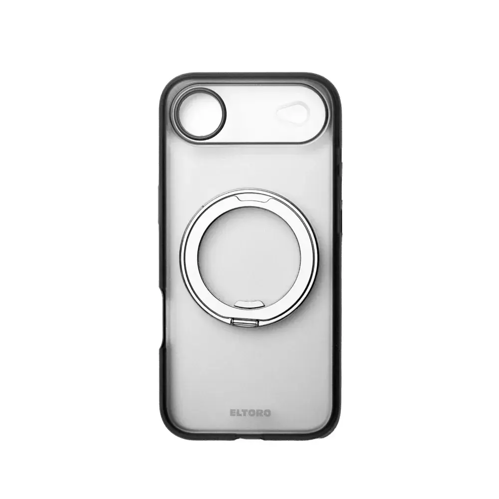 eltoro magsafe rubberized with rotating kickstand case for iphone air grey large